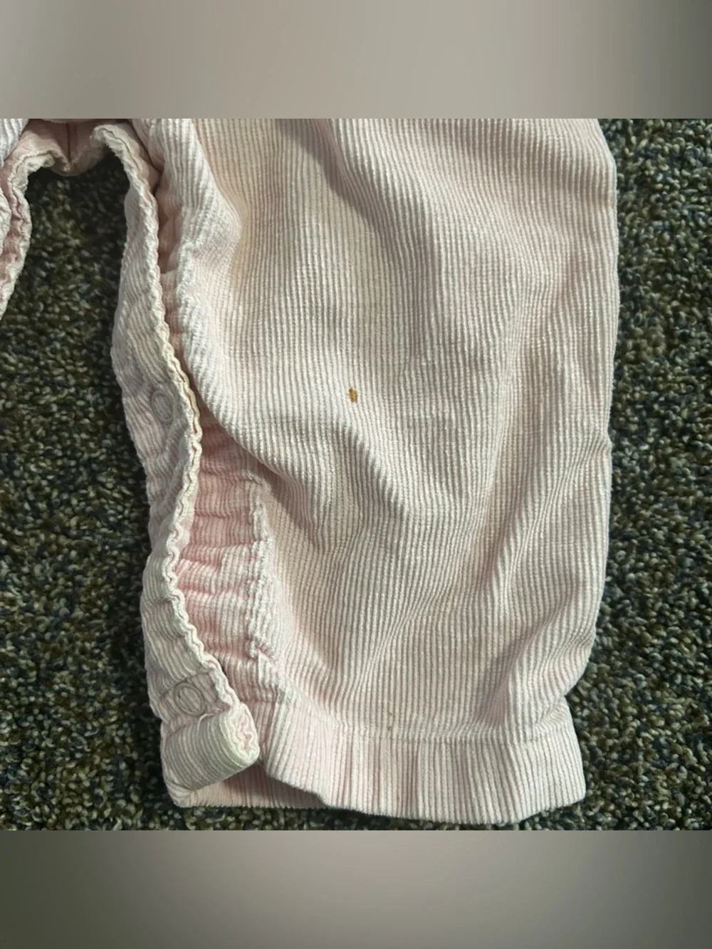 Vintage 80s 90s OshKosh B'Gosh 24 month pink toddler corduroy vestbak overalls